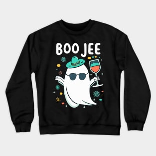 Boo Jee funny halloween Crewneck Sweatshirt